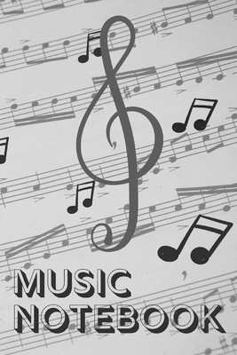 music notebook: Music Notebook - Wide Staff: Music Writing Notebook For ...