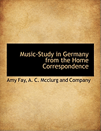 Music-Study in Germany from the Home Correspondence