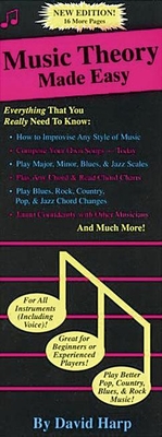 Music Theory Made Easy: Compact Reference Library - Harp, David