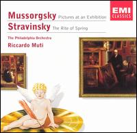 Mussorgsky: Pictures at an Exhibiton; Stravinsky: The Rite of Spring - Philadelphia Orchestra; Riccardo Muti (conductor)