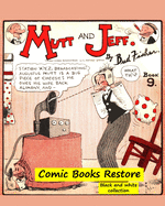 Mutt and Jeff Book n9: From Golden age comic books - 1924 - restoration 2021