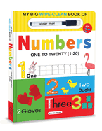 My Big Wipe and Clean Book of Numbers for Kids: 1 to 20