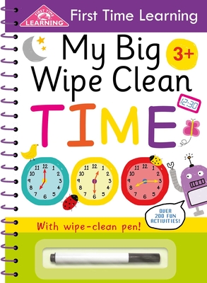 My Big Wipe Clean Time: Wipe-Clean Workbook - Igloobooks