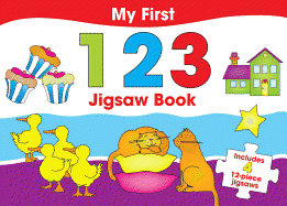 My First 123 Jigsaw Book: Includes 4 12-Piece Jigsaws