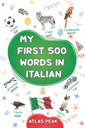 My first 500 words in Italian: A bilingual English-Italian visual dictionary - My first bilingual picture book on everyday themes to learn Italian for children, teenagers and adult beginners - The most common illustrated words
