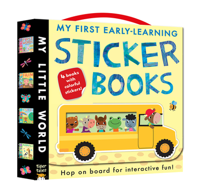 My First Early-Learning Sticker Books Boxed Set: 4 Books with Colorful Stickers! - Litton, Jonathan, and Galloway, Fhiona (Illustrator)
