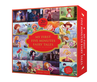 My First Five Minutes Fairy Tales Boxset: Giftset of 20 Books for Kids (Abridged and Retold) - Wonder House Books