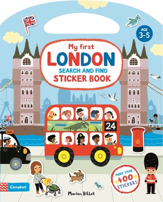 My First Search and Find London Sticker Book - Books, Campbell