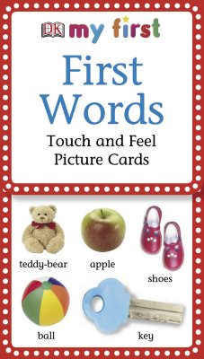 My First Touch & Feel Picture Cards: First Words - Dk, Publishing