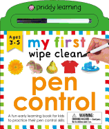 My First Wipe Clean: Pen Control: A Fun Early Learning Book for Kids to Practice Their Pen Control Skills