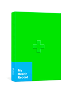 My Health Record: A Journal for Tracking Doctor's Visits, Medications, Test Results, Procedures, and Family History: Important Document Organizer