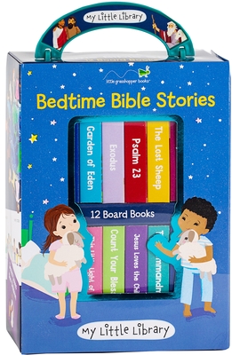 My Little Library: Bedtime Bible Stories (12 Board Books) - Little Grasshopper Books, and Publications International Ltd