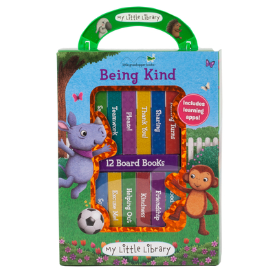 My Little Library: Being Kind (12 Board Books & 3 Downloadable Apps!) - Little Grasshopper Books, and Publications International Ltd