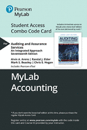 Mylab Acccouting with Pearson Etext -- Combo Access Card -- For Auditing and Assurance Services - Arens, Alvin, and Elder, Randal, and Beasley, Mark