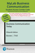 Mylab Business Communication with Pearson Etext -- Combo Access Card -- For Business Communication Today