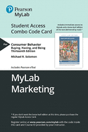 Mylab Marketing with Pearson Etext -- Combo Access Card -- For Consumer Behavior: Buying, Having, Being - Solomon, Michael