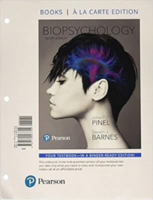 Mylab Psychology with Pearson Etext -- Access Card -- For Biopsychology - Pinel, John P J, and Barnes, Steven