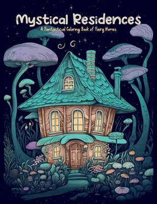 Mystical Residences: A Fantastical Floral Coloring Book of Fairy Homes for Adults and Teens - Studio