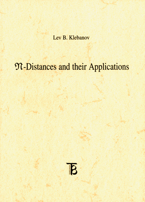 N-Distances and Their Applications - Klebanov, Lev B