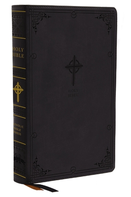 Nabre, New American Bible, Revised Edition, Catholic Bible, Large Print Edition, Leathersoft, Black, Thumb Indexed, Comfort Print: Holy Bible - Catholic Bible Press