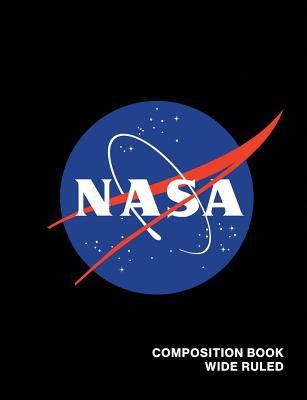 NASA Composition Book Wide Ruled: Officially Licensed Meatball Logo Space Astronaut Astronomy Notebook Journal - Witty Logic, Composition Books by, and Witty Logic, Space Books by