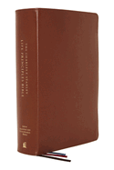 Nasb, Charles F. Stanley Life Principles Bible, 2nd Edition, Genuine Leather, Brown, Comfort Print: Holy Bible, New American Standard Bible