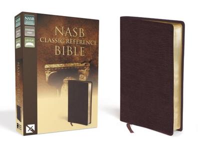 NASB, Classic Reference Bible, Bonded Leather, Burgundy, Red Letter: The Perfect Choice for Word-for-Word Study of the Bible - Zondervan