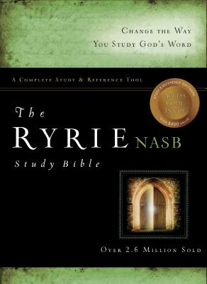 NASB Ryrie Study Bible, Burgundy Bonded Leather, Red Letter - Ryrie, Charles C.