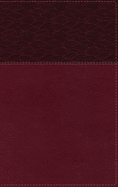 Nasb, Thinline Bible, Large Print, Leathersoft, Burgundy, Red Letter Edition, 2020 Text, Thumb Indexed, Comfort Print