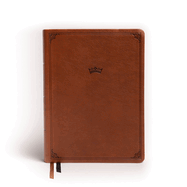 NASB Tony Evans Study Bible, Brown Leathertouch: Advancing God's Kingdom Agenda