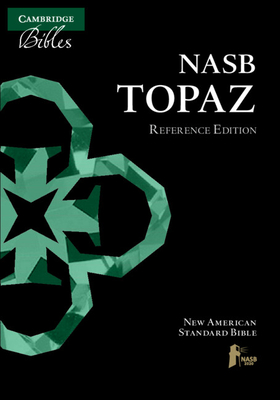 NASB Topaz Reference Edition, Black Goatskin Leather, NS676:XRL - 