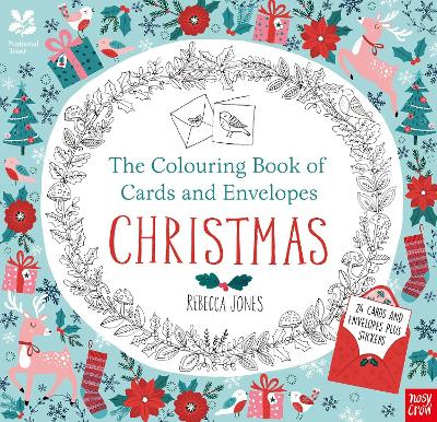 National Trust: The Colouring Book of Cards and Envelopes - Christmas - 