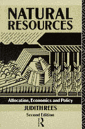 Natural Resources: Allocation, Economics, and Policy