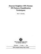 Nearest Neighbor (Nn) Norms: Nn Pattern Classification Techniques