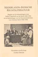 Nederlands-Indische Rechtsliteratuur