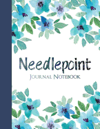 Needlepoint Journal Notebook: College Ruled Notebook for Journaling