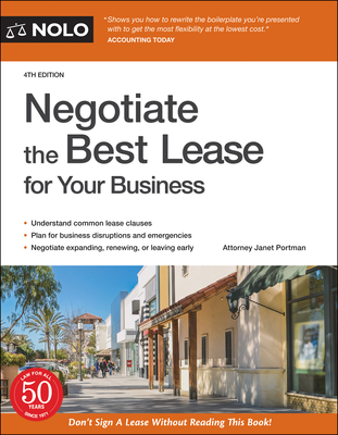 Negotiate the Best Lease for Your Business - Portman, Janet