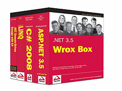 .Net 3.5 Wrox Box: Professional ASP.Net 3.5, Professional C# 2008, Professional Linq, .Net Domain-Driven Design with C#