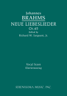 Neue Liebeslieder, Op.65: Vocal Score