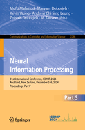 Neural Information Processing: 31st International Conference, ICONIP 2024, Auckland, New Zealand, December 2-6, 2024, Proceedings, Part V