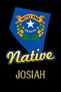 Nevada Native Josiah: College Ruled Composition Book