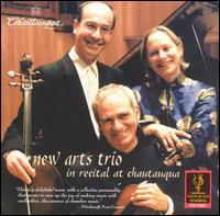 New Arts Trio in Recital at Chautauqua - Arie Lipsky (cello); Jacques Israelievitch (violin); New Arts Trio; Rebecca Penneys (piano)