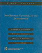 New Business Ventures and the Entrepreneur