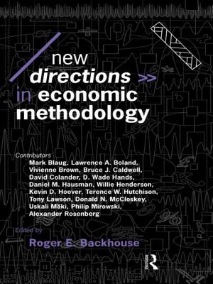 New Directions in Economic Methodology - Backhouse, Roger E (Editor)