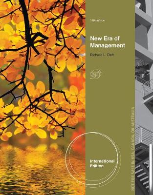 New Era Management, International Edition - Daft, Richard L.