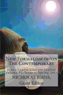 New Formalism of/on The Contemporary: Pennsylvania Literary Journal