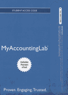 New Mylab Accounting with Pearson Etext -- Access Card -- For College Accounting