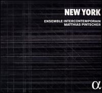 New York - Alain Billard (clarinet); Alain Damiens (clarinet); Benny Sluchin (trombone); Benot Maurin (percussion);...