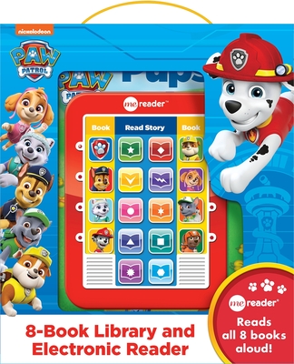 Nickelodeon Paw Patrol: 8-Book Library and Electronic Reader Sound Book Set - Pi Kids