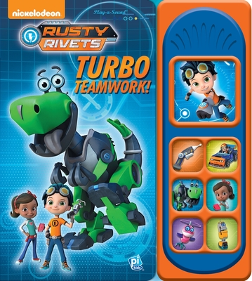 Nickelodeon Rusty Rivets: Turbo Teamwork Sound Book - Pi Kids